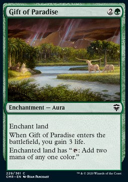 Gift of Paradise - Commander Legends (Common) [CMR-229]
