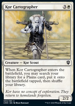 Kor Cartographer - Commander Legends (Common) [CMR-30]