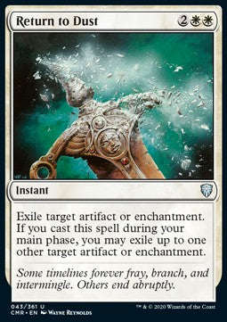 Return to Dust - Commander Legends (Uncommon) [CMR-43]
