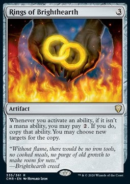 Rings of Brighthearth⁣ - Commander Legends⁣ (Rare)⁣ [335]