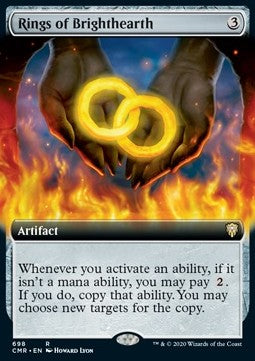 Rings of Brighthearth⁣ - Commander Legends: Extras⁣ (Rare)⁣ [698]