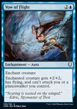 Vow of Flight - Commander Legends (Uncommon) [CMR-105]