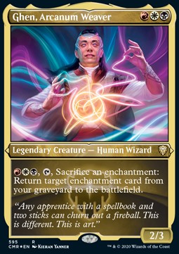 Ghen, Arcanum Weaver⁣ - Commander Legends: Extras⁣ (Rare)⁣ [595]