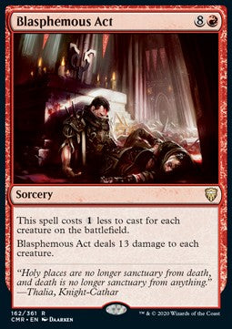 Blasphemous Act⁣ - Commander Legends⁣ (Rare)⁣ [162]
