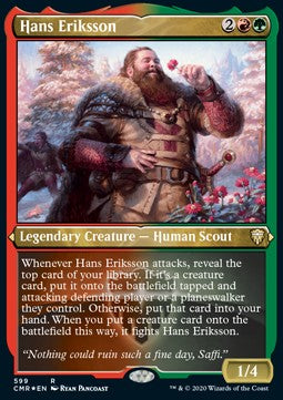Hans Eriksson⁣ - Commander Legends: Extras⁣ (Rare)⁣ [599]