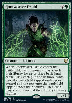 Rootweaver Druid⁣ - Commander Legends⁣ (Rare)⁣ [250]
