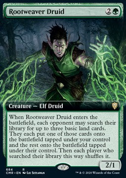 Rootweaver Druid⁣ - Commander Legends: Extras⁣ (Rare)⁣ [684]