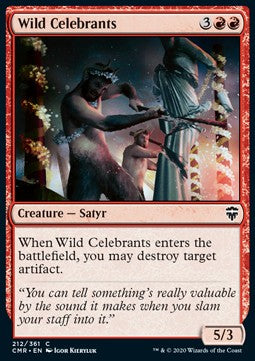 Wild Celebrants - Commander Legends (Common) [CMR-212]
