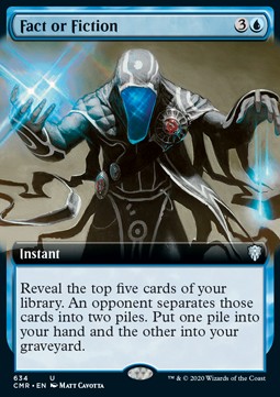Fact or Fiction (V.2)⁣ - Commander Legends: Extras⁣ (Uncommon)⁣ [634]