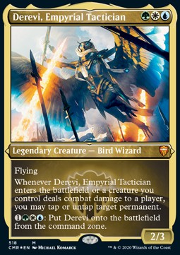 Derevi, Empyrial Tactician⁣ - Commander Legends: Extras⁣ (Mythic)⁣ [518]