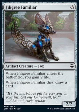 Filigree Familiar - Commander Legends (Common) [CMR-308]