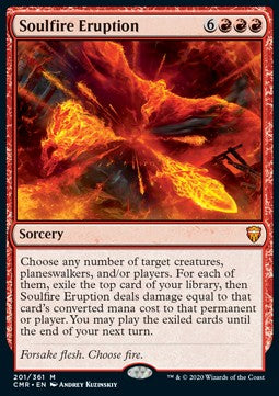 Soulfire Eruption⁣ - Commander Legends⁣ (Mythic)⁣ [201]