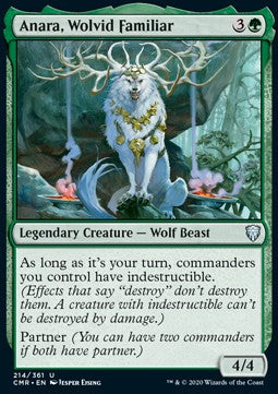 Anara, Wolvid Familiar⁣ - Commander Legends⁣ (Uncommon)⁣ [214]