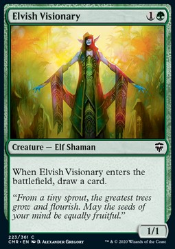 Elvish Visionary - Commander Legends (Common) [CMR-223]