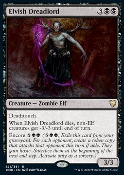 Elvish Dreadlord⁣ - Commander Legends⁣ (Rare)⁣ [121]
