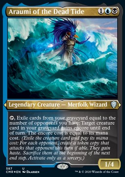 Araumi of the Dead Tide⁣ - Commander Legends: Extras⁣ (Uncommon)⁣ [587]