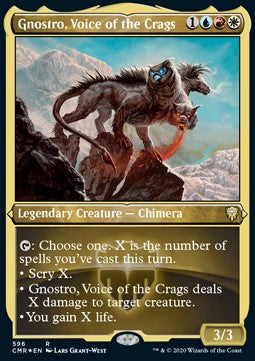 Gnostro, Voice of the Crags⁣ - Commander Legends: Extras⁣ (Rare)⁣ [596]