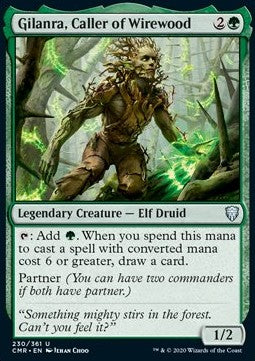 Gilanra, Caller of Wirewood - Commander Legends (Uncommon) [CMR-230]