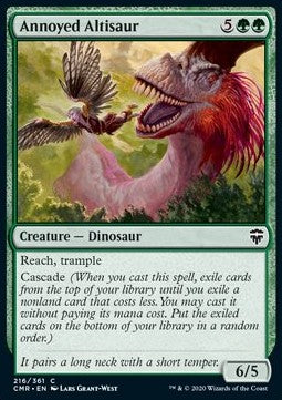 Annoyed Altisaur - Commander Legends (Common) [CMR-216]