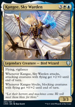 Kangee, Sky Warden⁣ - Commander Legends⁣ (Uncommon)⁣ [283]