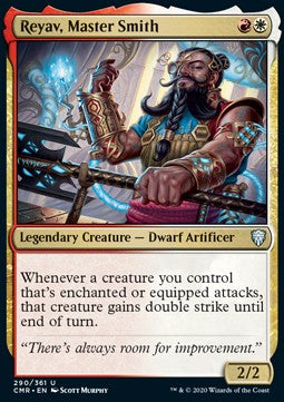 Reyav, Master Smith⁣ - Commander Legends⁣ (Uncommon)⁣ [290]