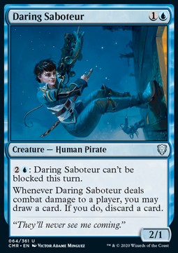 Daring Saboteur - Commander Legends (Uncommon) [CMR-64]