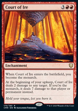 Court of Ire⁣ - Commander Legends⁣ (Rare)⁣ [170]