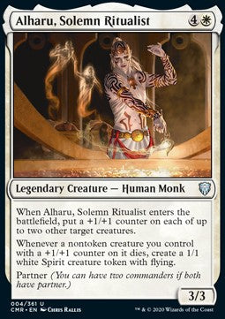 Alharu, Solemn Ritualist - Commander Legends (Uncommon) [CMR-4]