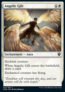 Angelic Gift - Commander Legends (Common) [CMR-7]