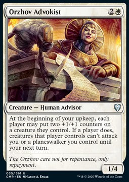 Orzhov Advokist - Commander Legends (Uncommon) [CMR-35]
