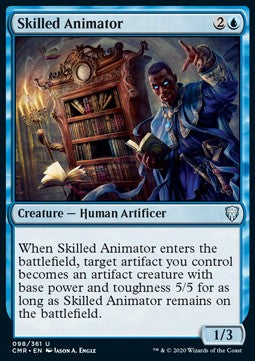 Skilled Animator - Commander Legends (Uncommon) [CMR-98]