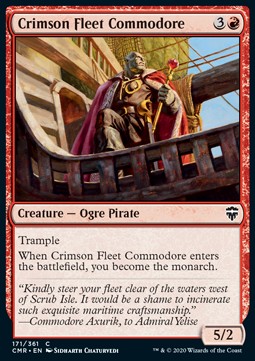 Crimson Fleet Commodore - Commander Legends (Common) [CMR-171]