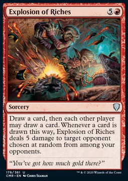 Explosion of Riches - Commander Legends (Uncommon) [CMR-176]