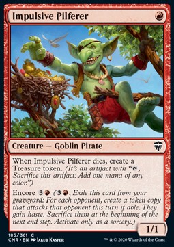 Impulsive Pilferer - Commander Legends (Common) [CMR-185]