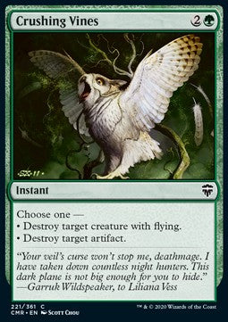 Crushing Vines - Commander Legends (Common) [CMR-221]