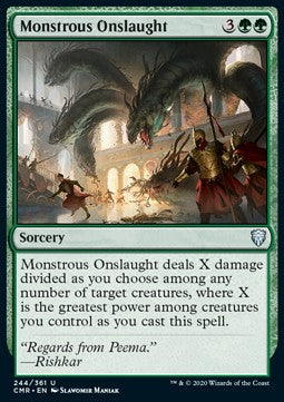 Monstrous Onslaught - Commander Legends (Uncommon) [CMR-244]