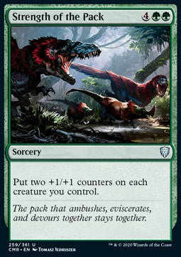 Strength of the Pack - Commander Legends (Uncommon) [CMR-259]