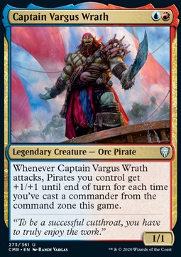 Captain Vargus Wrath - Commander Legends (Uncommon) [CMR-273]