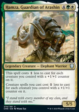 Hamza, Guardian of Arashin - Commander Legends (Uncommon) [CMR-278]