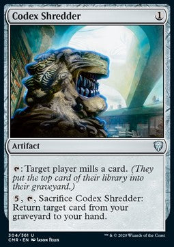 Codex Shredder - Commander Legends (Uncommon) [CMR-304]