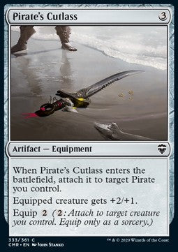 Pirate's Cutlass - Commander Legends (Common) [CMR-333]