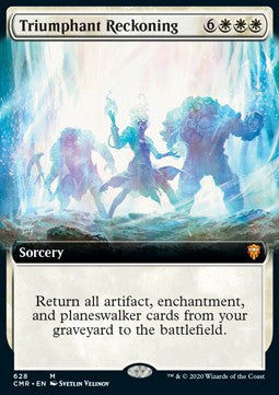Triumphant Reckoning⁣ - Commander Legends: Extras⁣ (Mythic)⁣ [628]