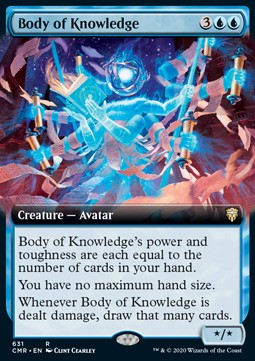 Body of Knowledge⁣ - Commander Legends: Extras⁣ (Rare)⁣ [631]