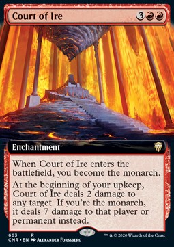 Court of Ire⁣ - Commander Legends: Extras⁣ (Rare)⁣ [663]
