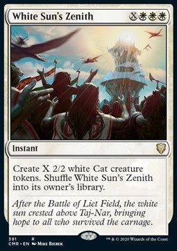 White Sun's Zenith - Commander Legends: Extras (Rare) [XCMR-391]