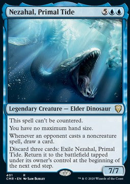 Nezahal, Primal Tide - Commander Legends: Extras (Rare) [XCMR-401]