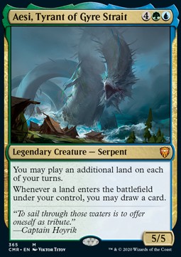 Aesi, Tyrant of Gyre Strait - Commander Legends: Extras (Mythic) [XCMR-365]