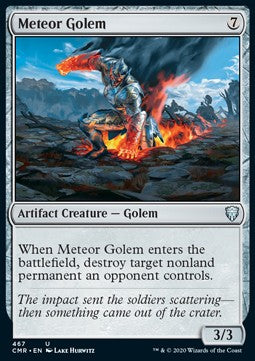 Meteor Golem - Commander Legends: Extras (Uncommon) [XCMR-467]