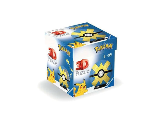 Ravensburger 3D Puzzle - Puzzle Pokemon Ball - 55 Pcs. - 6+ Years