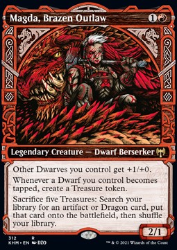 Magda, Brazen Outlaw - Kaldheim: Extras (Rare) [XKHM-312]